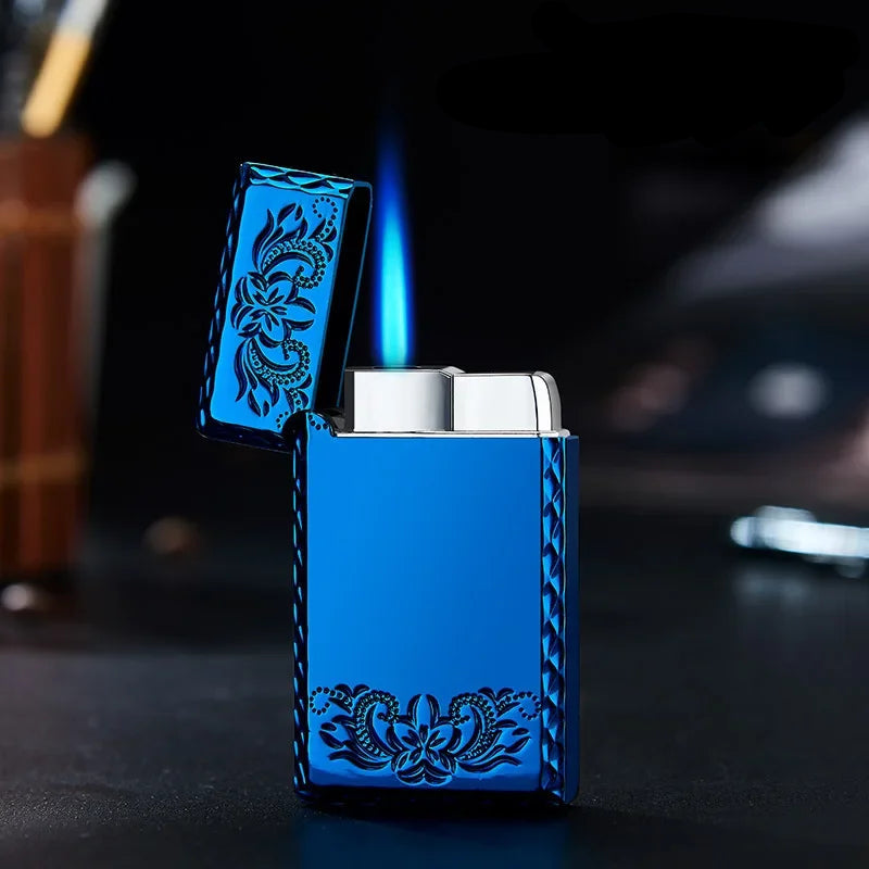 Windproof Waterproof Metal Lighter — Powerful Flame
