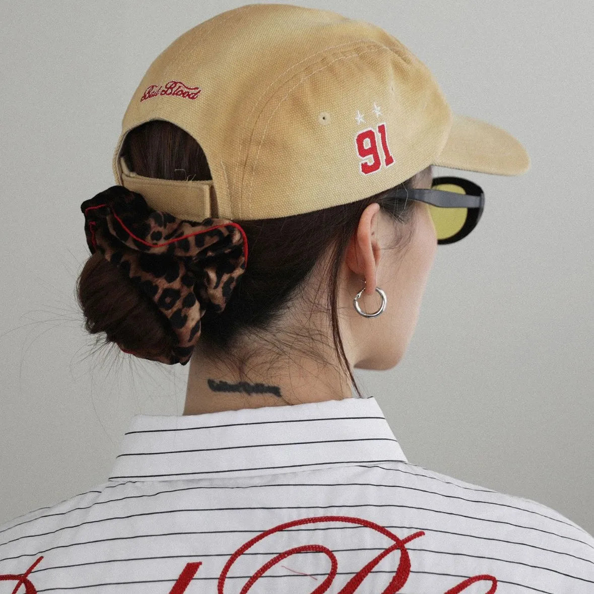 Embroidered Soft Top Duck Tongue Baseball Hat