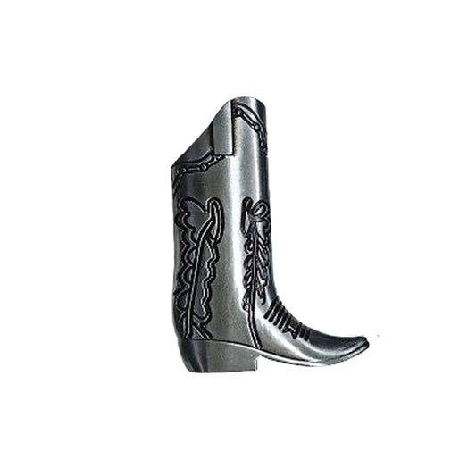 Retro Metal Western Cowboy Boot Lighter Case Decorative Cover For BIC Mini J5