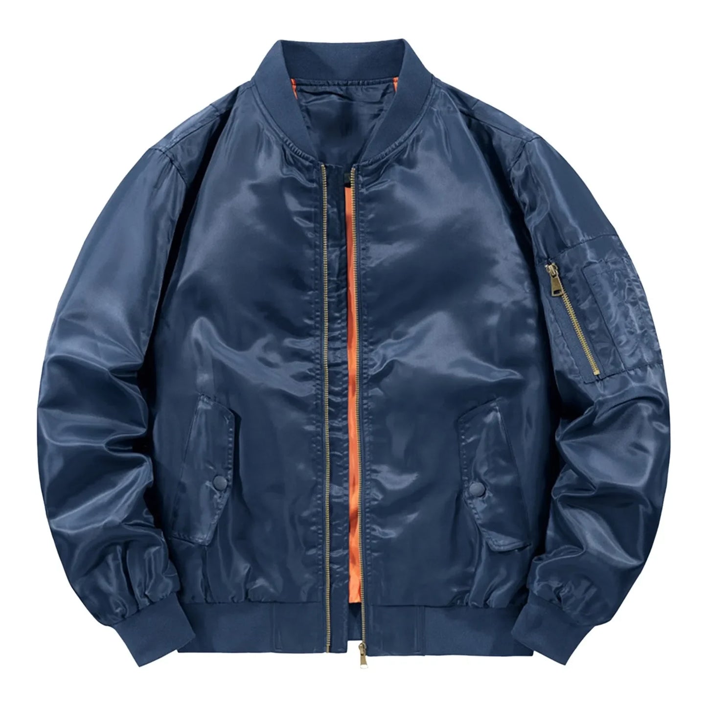 Men's Lightweight Military Style Bomber Jacket