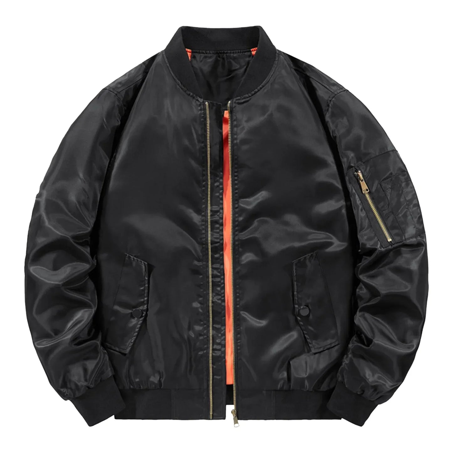 Men's Lightweight Military Style Bomber Jacket
