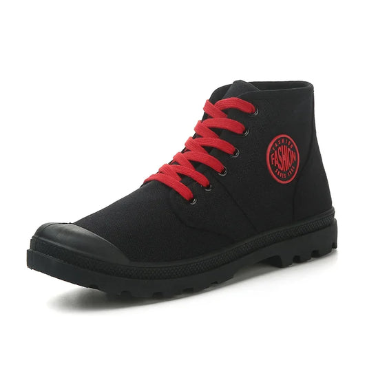 Men's Thick Soled Casual Canvas Sneakers