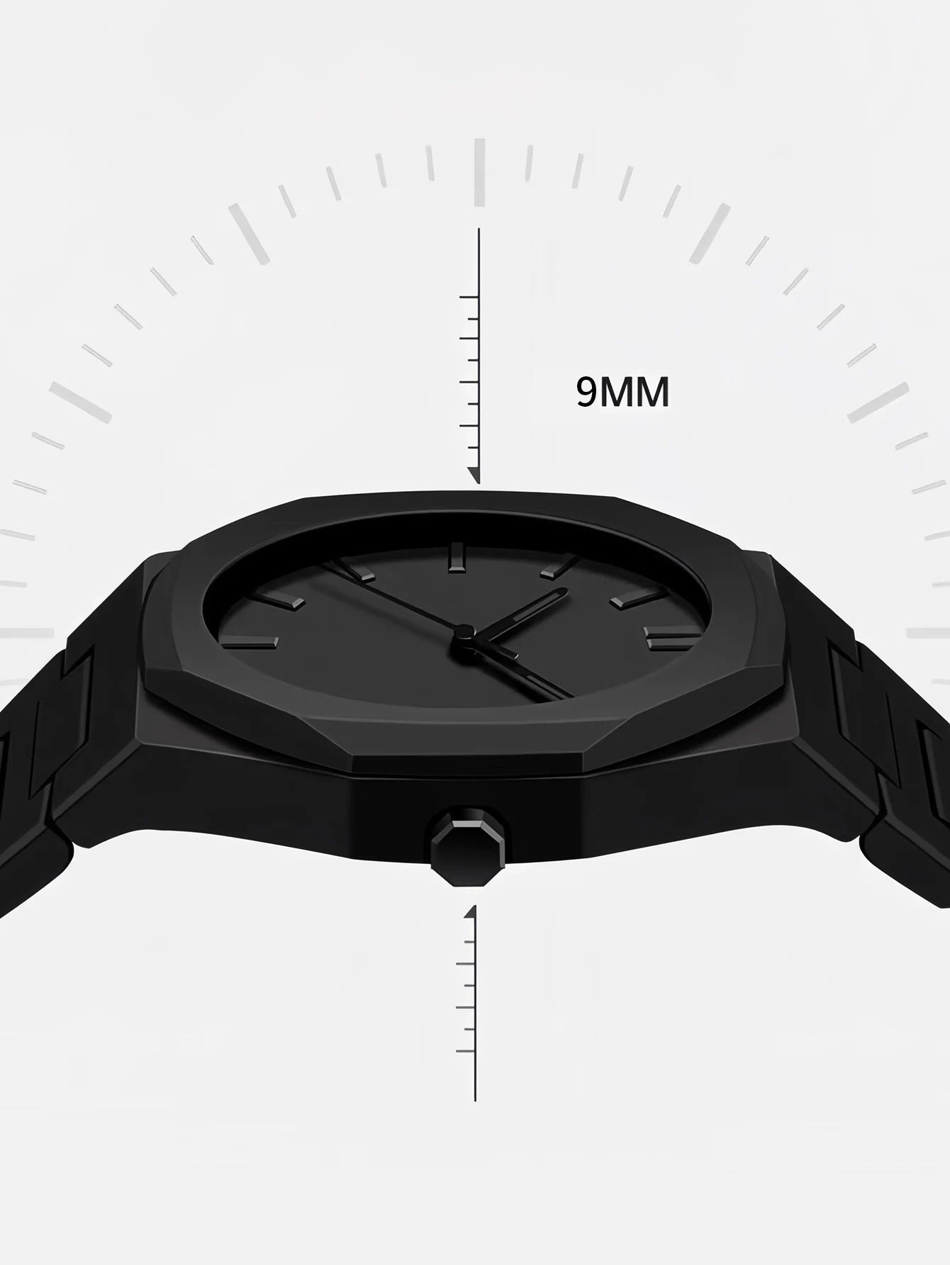 Men's Quartz Watch - Simple Style