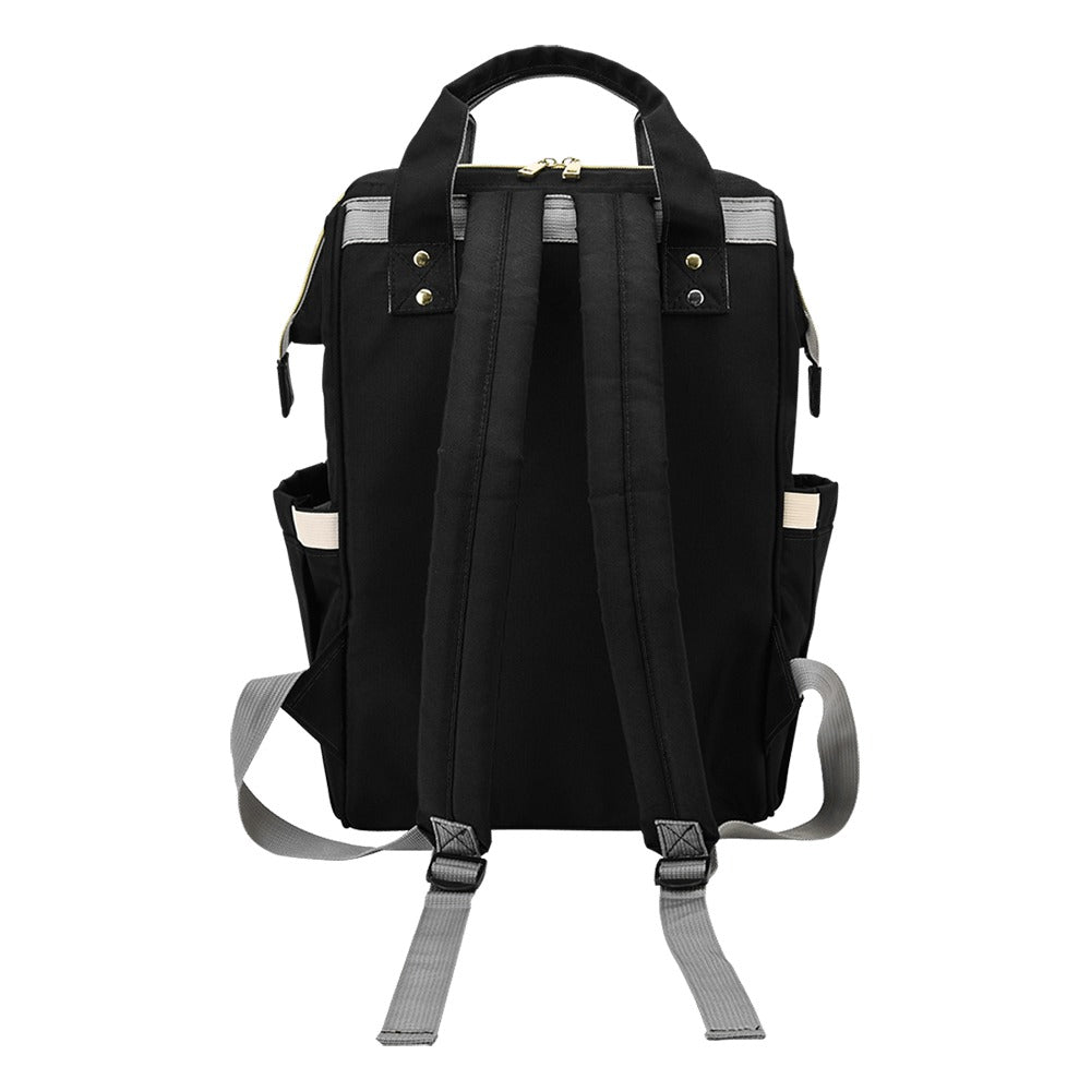 Japanese Denim Jeans Logo Backpack