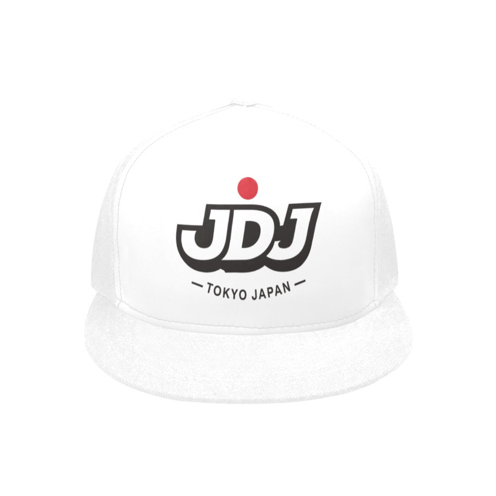 JDJ Logo Peach Suede Unisex Snapback Hat