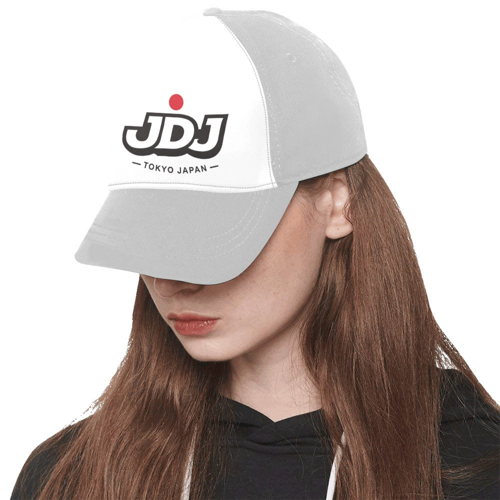 JDJ Logo Peach Suede Unisex Snapback Hat