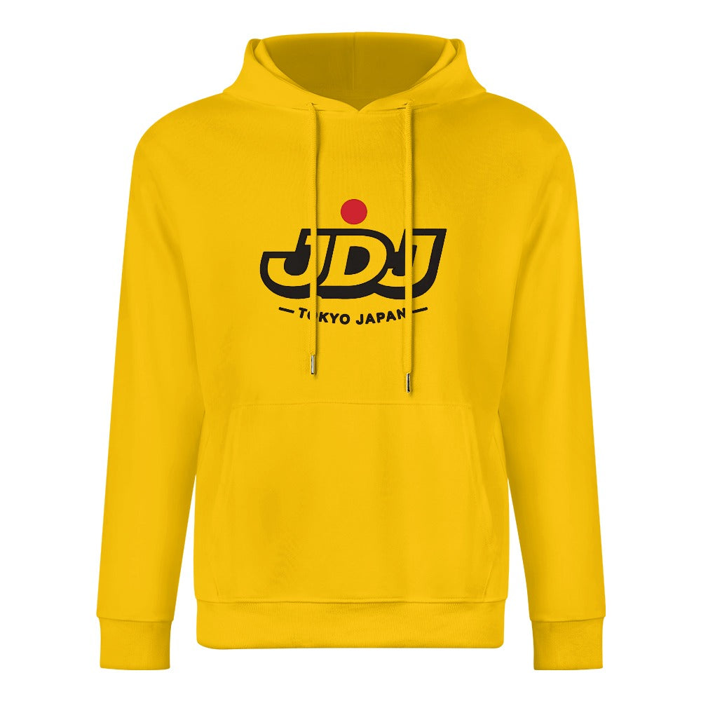 JDJ Tokyo Logo Pure Cotton Hoodie - Yellow