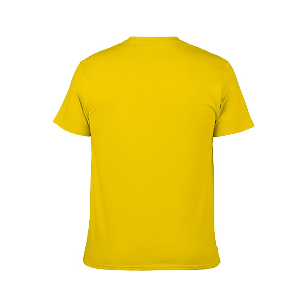 Japanese Denim Jeans Co. Men's Short Sleeve Cotton T-Shirt - Yellow