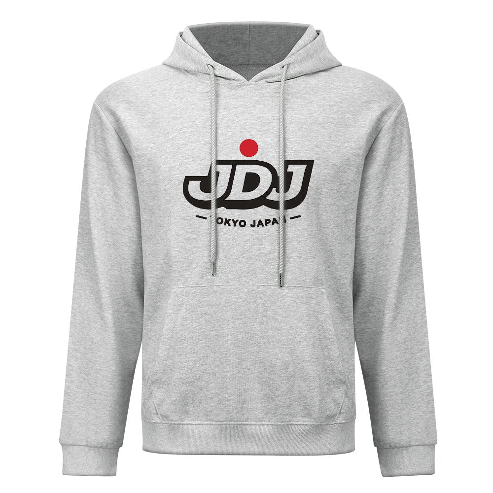 JDJ Tokyo Logo Pure Cotton Hoodie - Gray