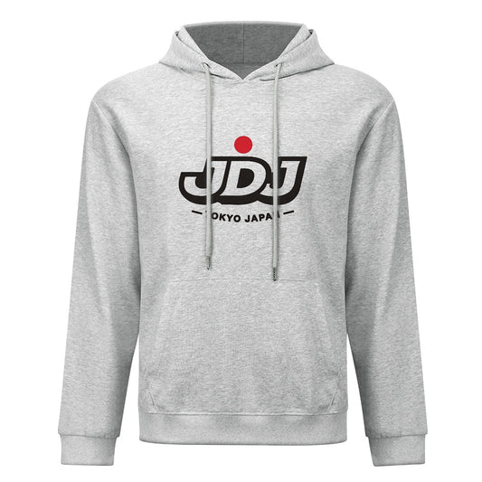 JDJ Tokyo Logo Pure Cotton Hoodie - Gray